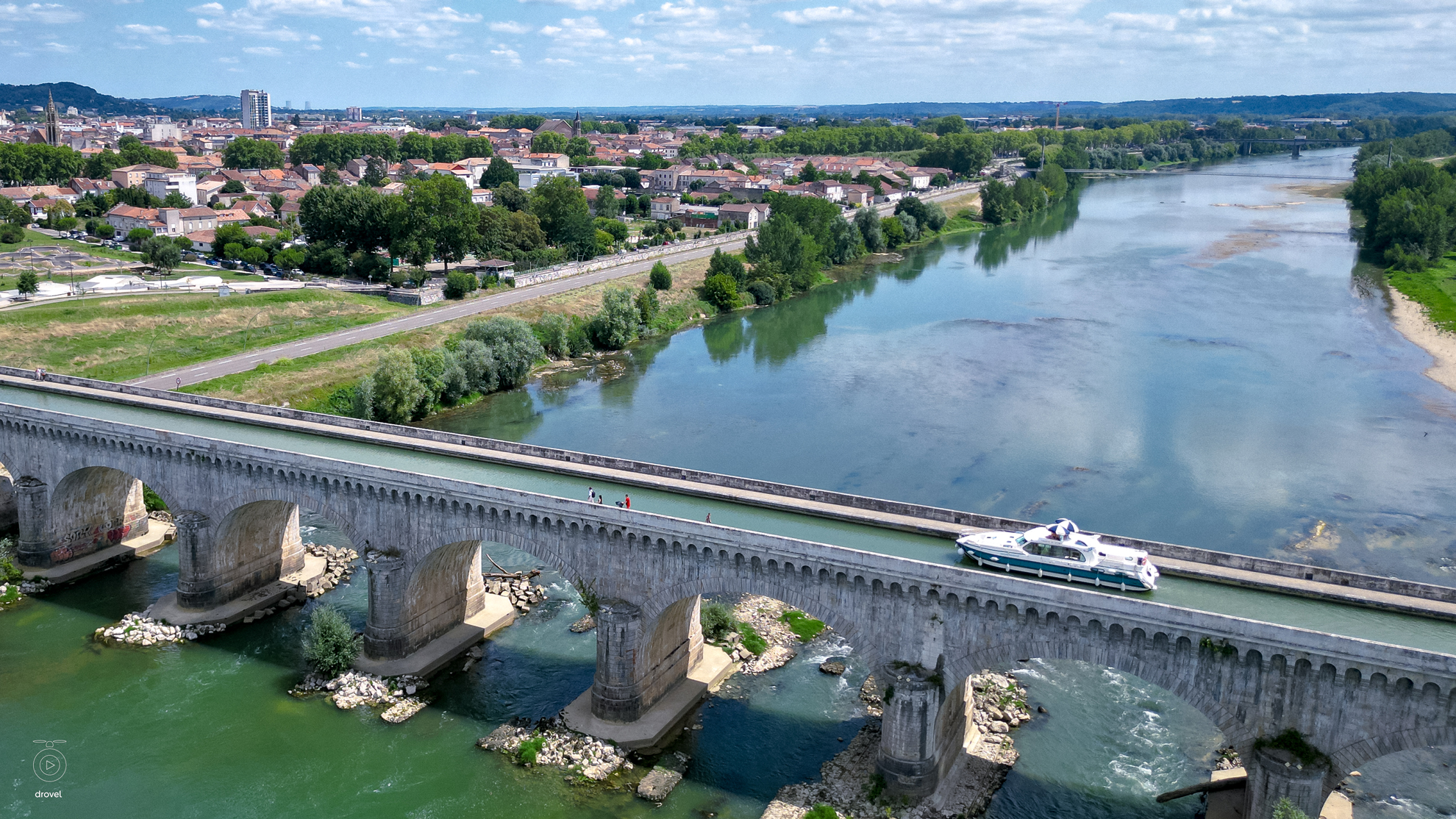 Sloww! by VNF : Inscrivez-vous à l'Eductour Pont-canal d'Agen